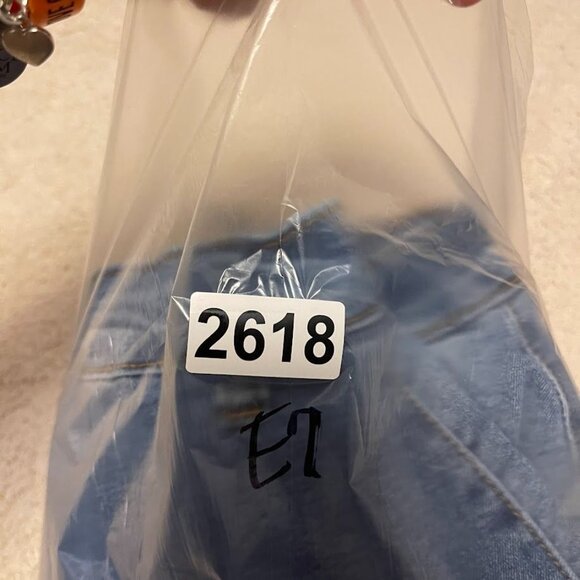 Cargo Style Denim Jogger Pants With Elastic Cuffs & Side Pockets By Fashion Nova - Picture 7 of 7